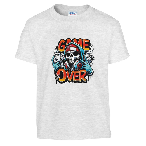 Game OverClassic Kids Crewneck T-shirt | Gildan® 5000B